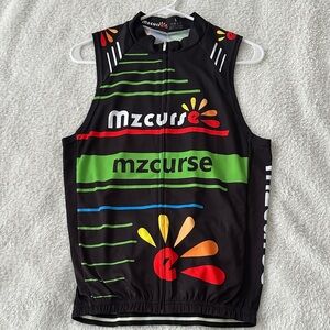 Mzcurse Women’s Cycling Jersey Vest Size L NWT
